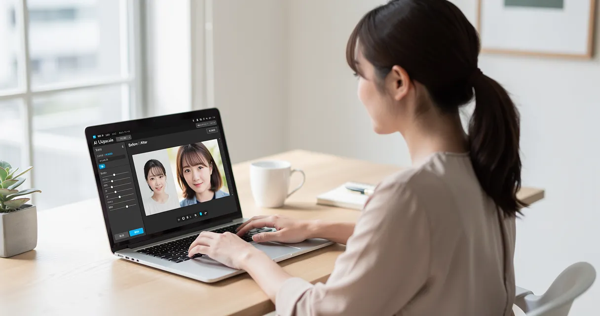 AIアップスケーラー無料おすすめ【2026年版】画質を劇的に改善する方法