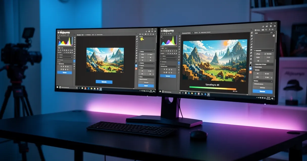 Midjourney Max Resolution and Print Upscaling