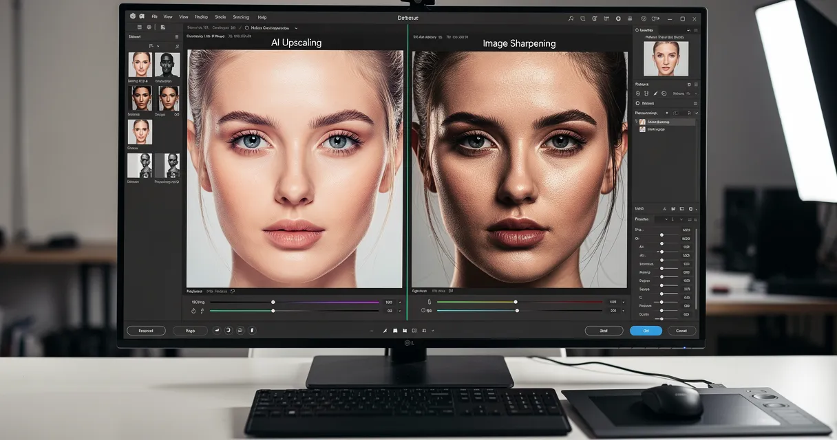 AI Upscaling vs Sharpening Explained: Key Difference