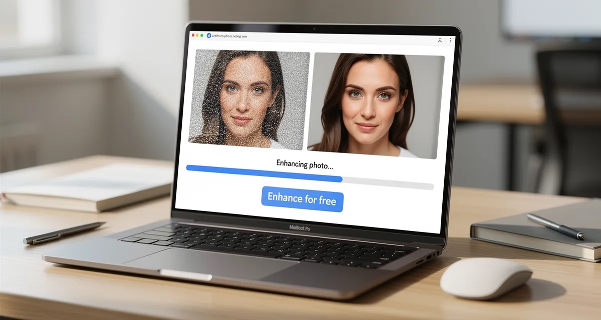 Best Free AI Photo Enhancer Online [2026] — No Signup